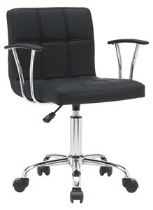 Scaun birou Buleco Pako World Negru 56x46x74.86 cm