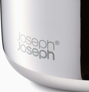 Suport pentru periute de dinti Joseph Joseph EasyStore Luxe 70580, Detasabil, Otel inoxidabil, Gri/Inox