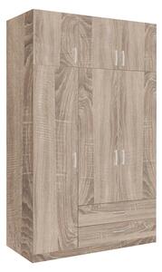 Dulap dormitor Royal Pako World Sonoma 150x58x230 cm
