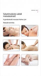 Fotoliu de masaj, MC-700MAX-B, 8 role de masaj, pentru masaj corporal, 24 programe automate, negru