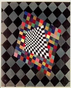 Wassily Kandinsky - Reproducere Square, 1927, (35 x 40 cm)