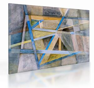 Tablou pe sticlă - Abstract (70x50 cm)