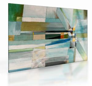 Tablou pe sticlă - Abstract (70x50 cm)