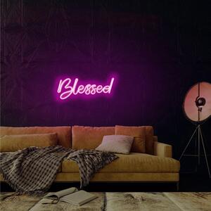 Aplica de Perete Neon Blessed, 43 x 18 cm