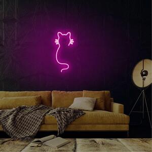Aplica de Perete Neon Cat, 21 x 47 cm