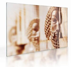 Tablou pe sticlă - Relief persan (70x50 cm)