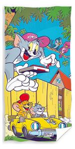 Prosop de plajă Tom & Jerry Lăţime: 70 cm | Lungime: 140 cm