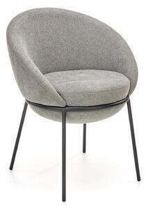 Scaun K482, stofa gri, 61x59x78 cm