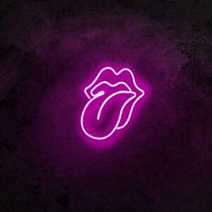 Aplica de Perete Neon The Rolling Stones, 22 x 22 cm