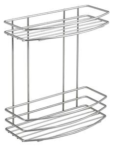 Aqualine Aqualine, poliță dublă din sârmă Chrome LINE, crom, 37014