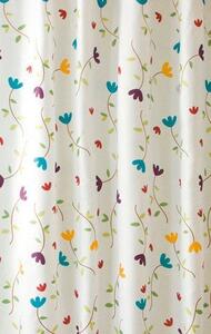 Aqualine Aqualine, perdea de dus 180x200cm, poliester, inflorat, ZP007