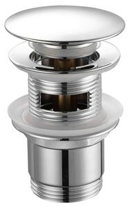 Aqualine Aqualine, iesire chiuveta 5/4", click-clack, dop mare, grosime 30-45mm, crom, TF7001