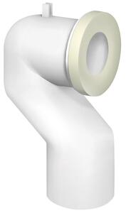Bruckner Bruckner, cot WC 90°, diametru 110 mm, ABS/alb, 159.316.0