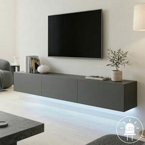 Comoda, Rival, Antracit, 35x180x30 cm