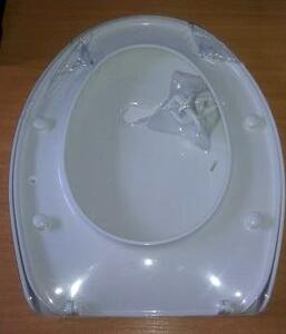 Cersanit Mito Red, scaun WC din polipropilenă pentru WC combi, alb, TK001-008