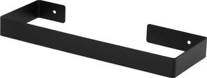 Deante Mokko, suport pentru prosoape 300 mm, negru mat, ADM_N611