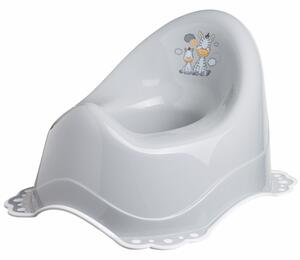 BISK Erga 4 KIDS, olita pentru copii ZEBRA cu cauciuc antiderapant, gri, ERG-08317