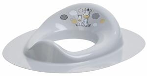 BISK Erga 4 KIDS, scaun toaleta pentru copii Zebra, gri, ERG-08316