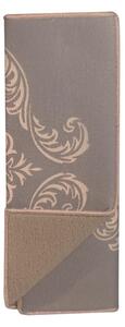 BISK Erga Basic, prosop de bucătărie din microfibră cu model baroc 450x400x5 mm, maro, ERG-03750
