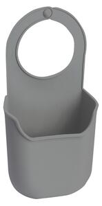 BISK Erga Basic, suport pentru burete din silicon pentru chiuveta 100x4x195 mm, gri, ERG-07881