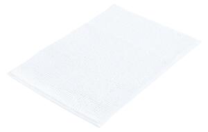 BISK Erga Basic, covoraș de baie 60x40 cm, model 6 Chenille Rolled, alb, ERG-08146