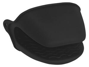 BISK Erga Basic, mănușă de bucătărie din silicon 111x100x85 mm, neagră, ERG-03745