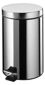 BISK Erga Basic, coș de gunoi rotund 3l, crom, ERG-02479