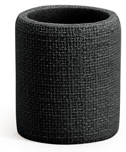 BISK Erga Craft, cupă stand-up pentru periuță de dinți, negru mat, ERG-08571