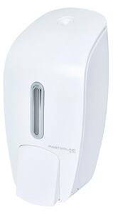 BISK Erga F1, dozator de sapun 1000ml, 12x10,4x24 cm, alb, ERG-04589