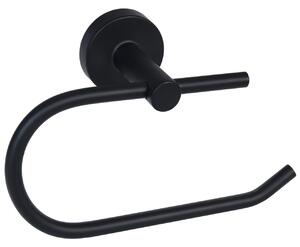 BISK Erga FOR YOU, suport hartie igienica, negru mat, ERG-08255
