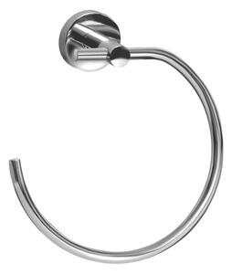 BISK Erga FOR YOU, suport inel pentru prosoape, crom, ERG-01178