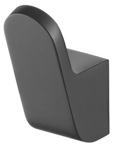 BISK Erga Futura, 1 cârlig pentru prosoape, negru mat, ERG-02965