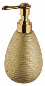 BISK Erga Gold, dozator de săpun pe picioare, structurat auriu, ERG-06302
