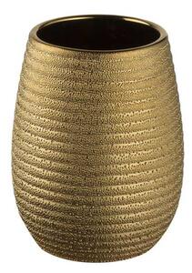BISK Erga Gold, cupă pentru periuță de dinți în picioare, structurată în aur, ERG-06303