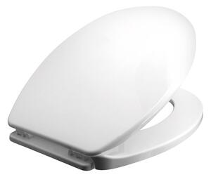 BISK Erga Iris, scaun toaletă din polipropilenă, alb, ERG-80902