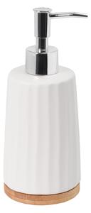 BISK Erga Kido, dozator de săpun ceramic, pe picioare, alb-maro, ERG-08402