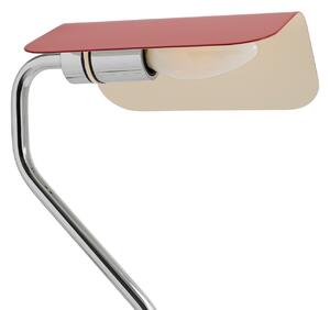 HAY Lampadar Apex, roșie, înălțime 110 cm, soclu E14, oțel, Roșu, Camera de zi / sufragerie, Metal, Design