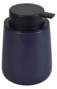 BISK Erga Nero, dozator de săpun pe picioare 350 ml, albastru închis-negru mat, ERG-08354