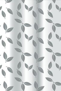 BISK Erga Peva, perdea de dus 180x200cm, poliester, model Madison alb-gri, ERG-08228