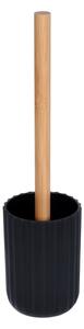 BISK Erga Preto, perie de toaletă în picioare 91x91x335mm, neagră, ERG-08298