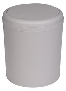BISK Accesorii Erga, coș de gunoi 5l în picioare, gri deschis, ERG-08347