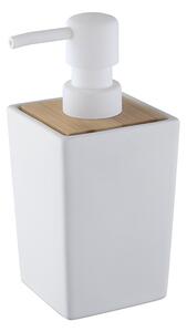 BISK Erga Pure, dozator de săpun pe picioare, alb maro-mat, ERG-06575