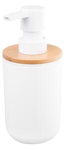 BISK Erga SNOW, dozator de săpun pe picioare 350 ml, alb-maro, ERG-07578