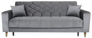 Canapea extensibilă Lisa Gri 52 103 cu 3 locuri