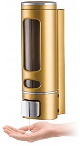 Gamma Accesorii Gamma, dozator de sapun de perete 400ml AH50, auriu, GMA-DOZS-GD