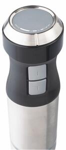 Blender vertical Zelmer ZHB4750 VARIO, 1800W, 4 lame, picior metalic XL, Functie TURBO, pahar 700 ml, Negru/Inox
