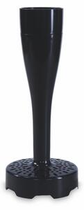 Blender vertical Zelmer ZHB4752 VARIO, 1800W, 4 lame, picior metalic XL, Functie TURBO, pahar 700 ml, tocator 500 ml, Negru/Inox