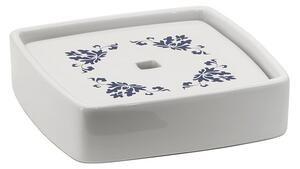 Gedy Gedy, săpună în picioare CIXI, porțelan, albastru/alb, CX1189