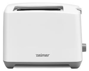 Prajitor de paine Zelmer ZTS7386, 2 felii, 750W, alb