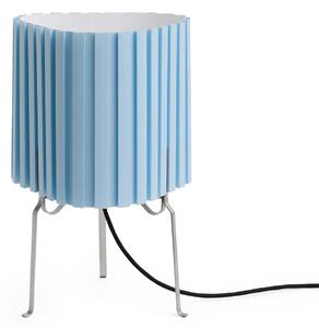 Lampă de masă HAY, Canelé, Albastru, Camera de zi, Țesătură / Textil, Design